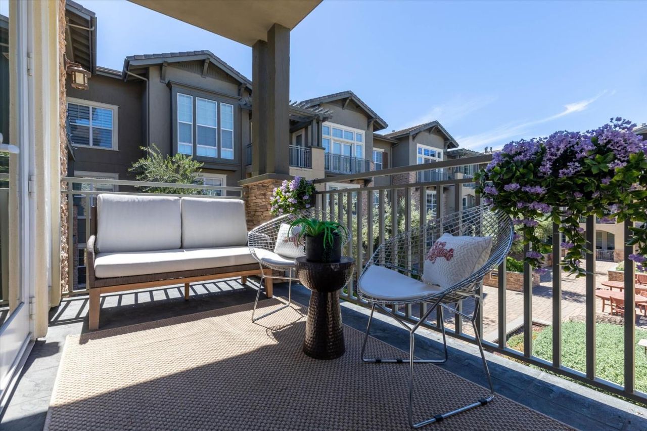 Patio from the doors at 2881 Meridian Ave Unit 249