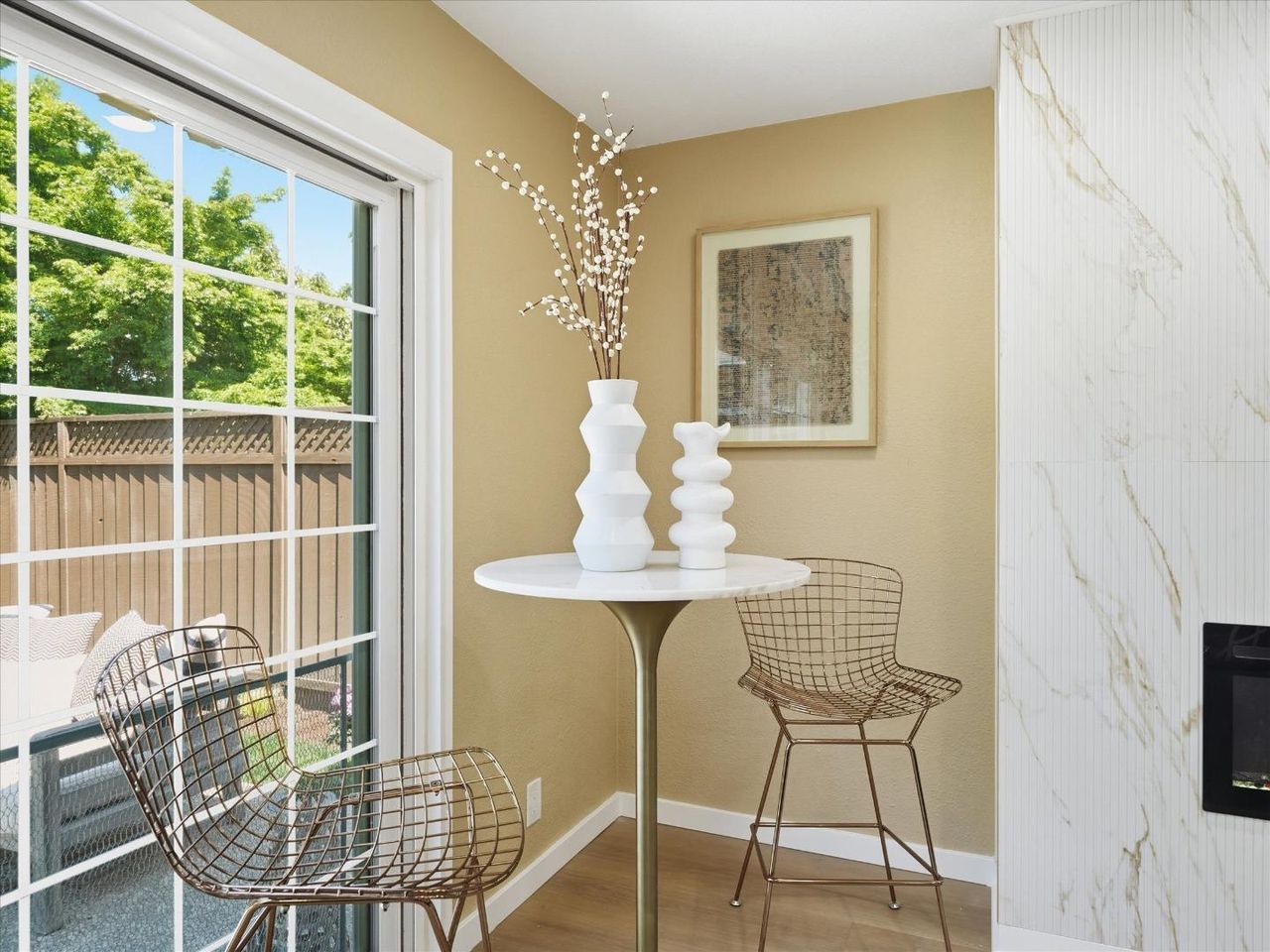 Sunny corner by the patio doors at 4999 Massachusetts Dr
