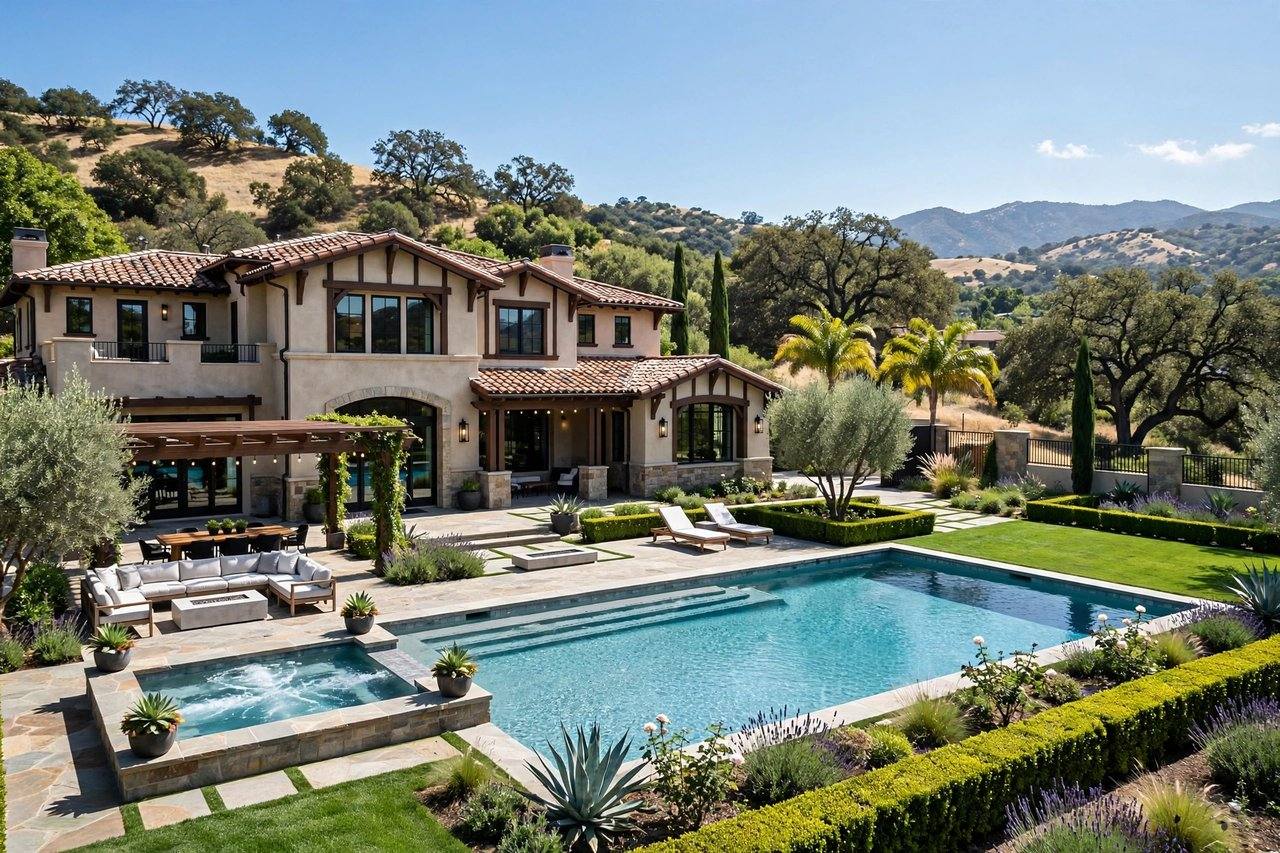 Luxury estate home in Almaden Valley, San Jose