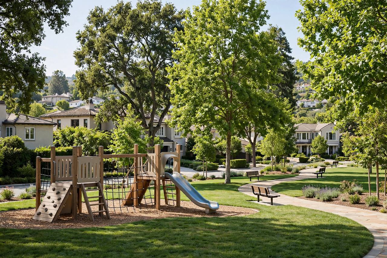 Park near Belgrove, Saratoga