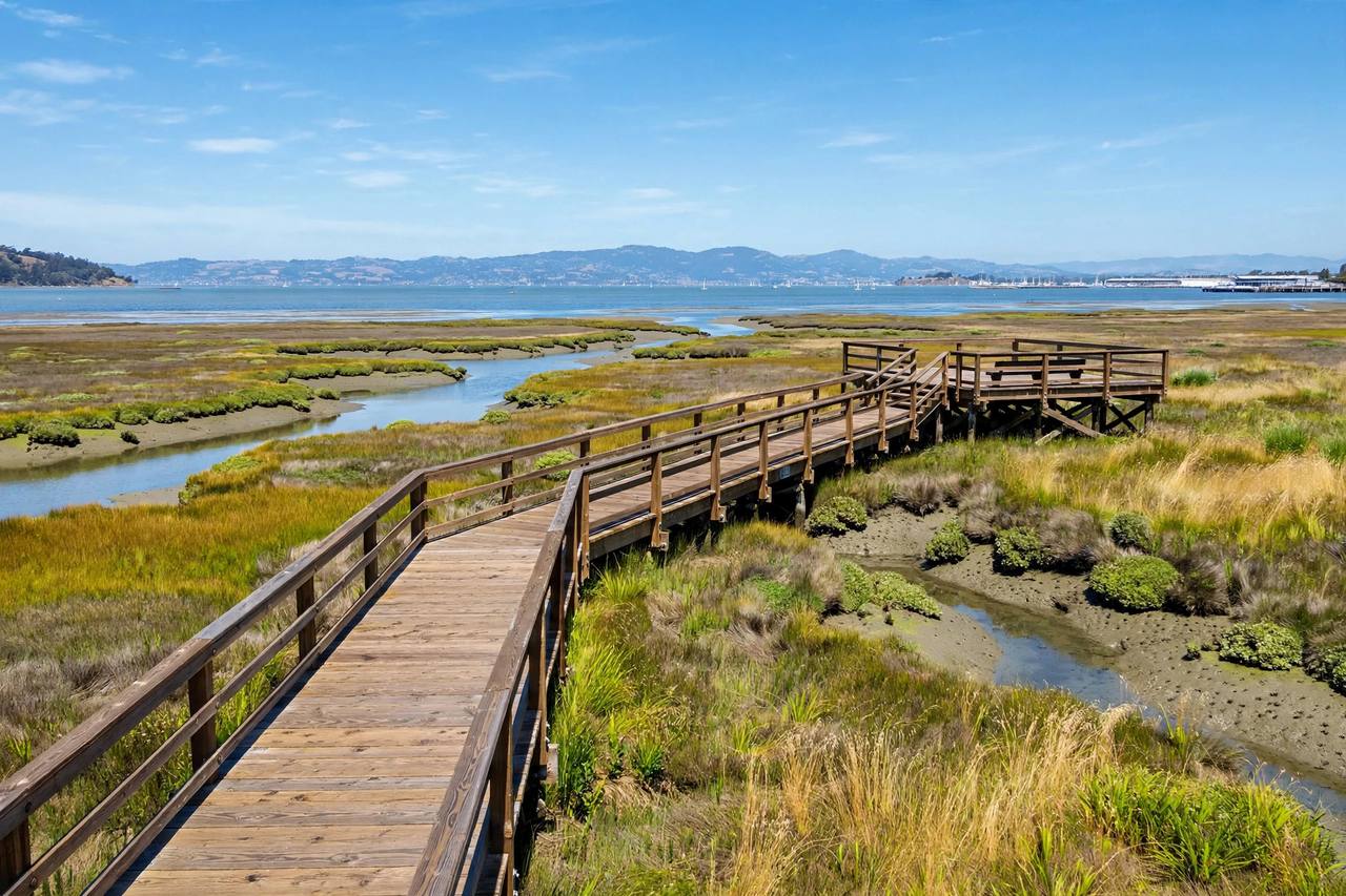 Bedwell Bayfront Park near Belle Haven