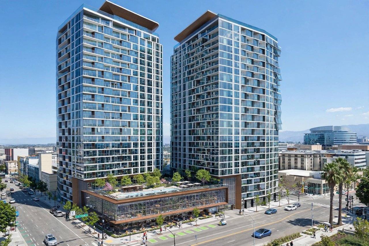 Downtown San Jose condominium towers