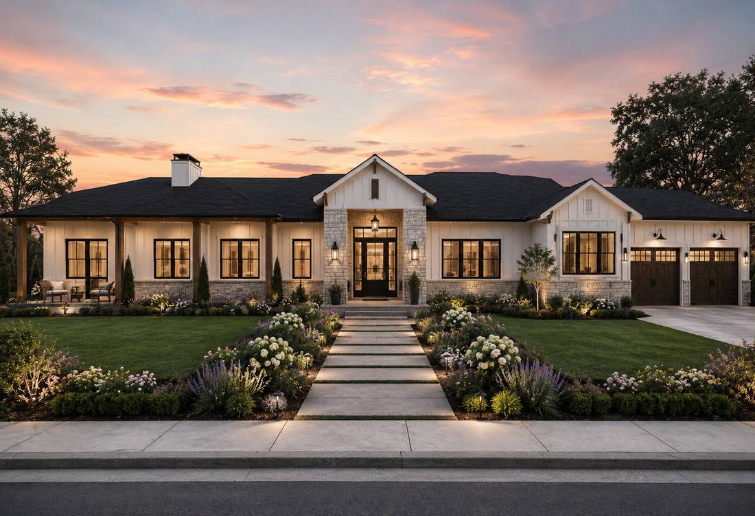 Remodeled ranch home exterior in Cupertino