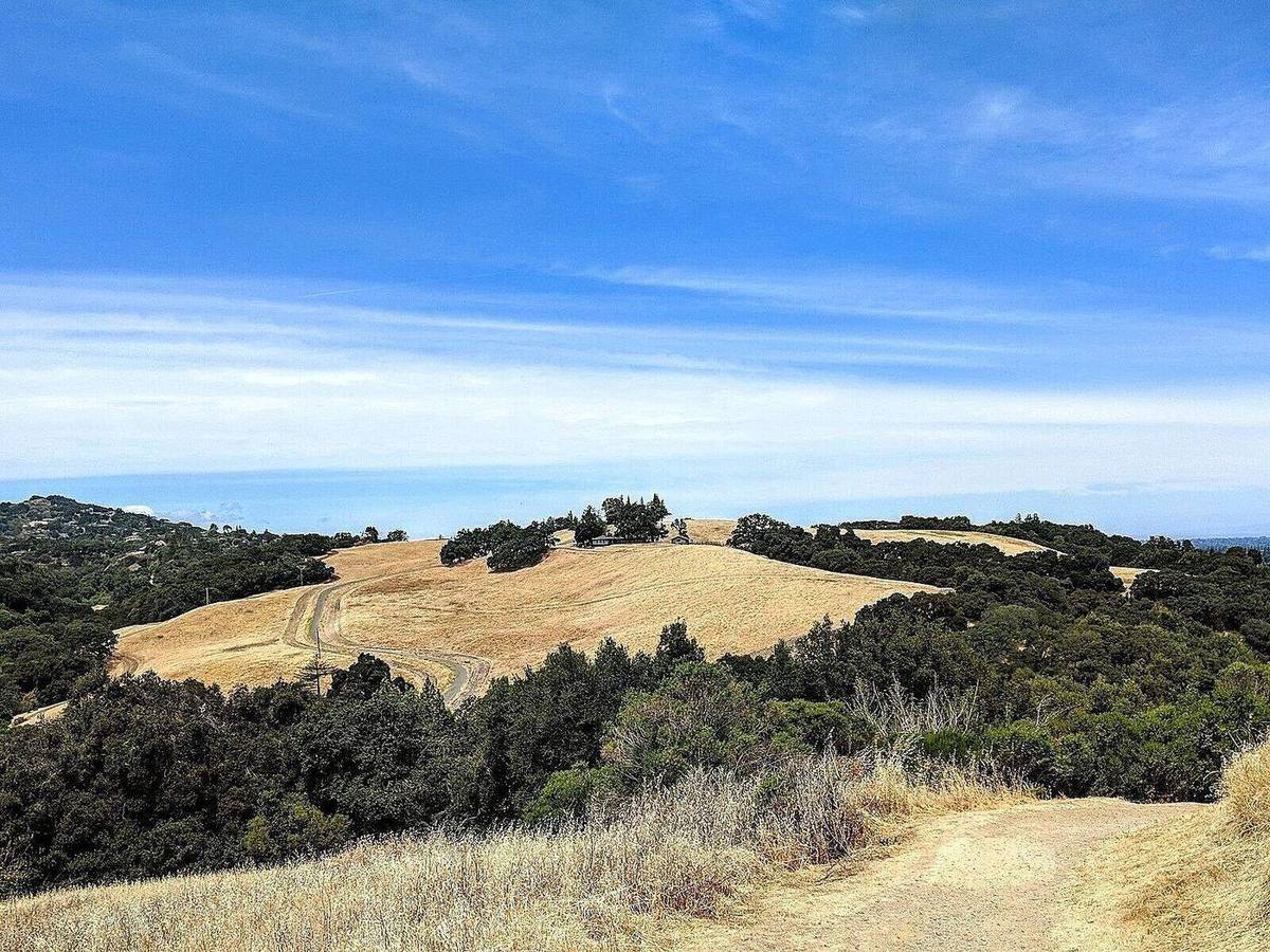 Rancho San Antonio hills near Cupertino, California