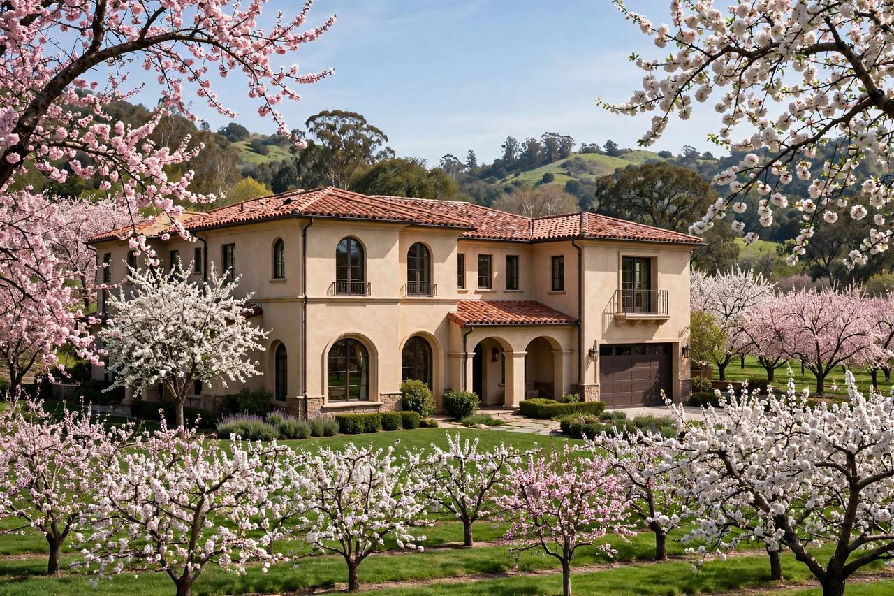 Orchard-era home in Fruitvale, Saratoga