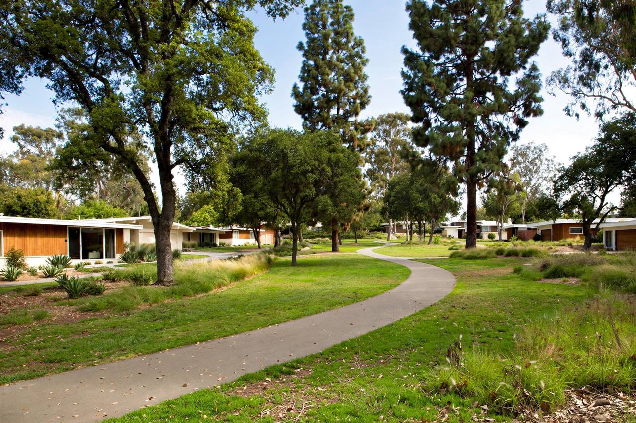 Park with playing fields near Green Acres, Palo Alto