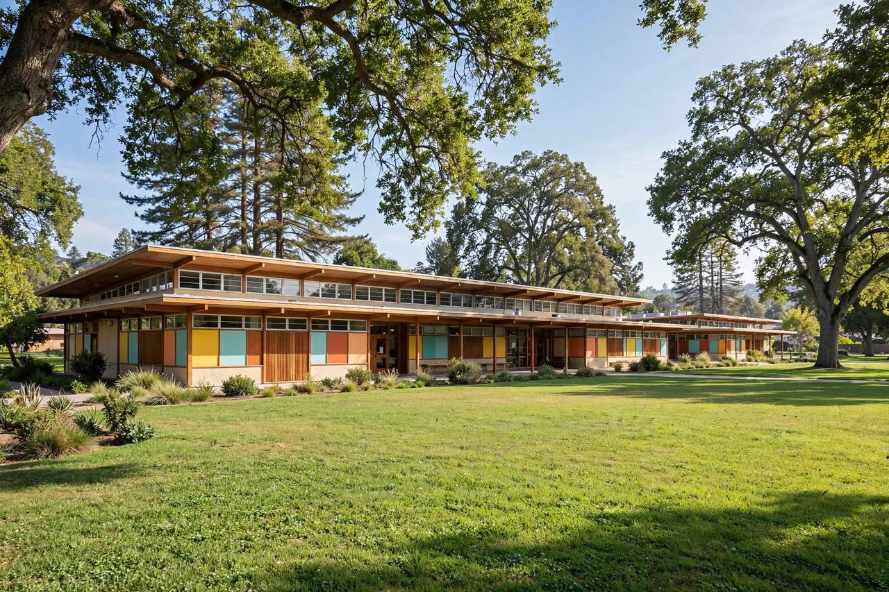 Gunn High School near Green Acres, Palo Alto