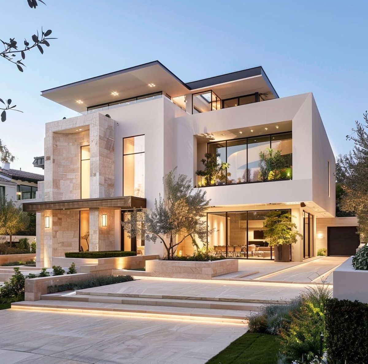 New construction home in Lakeside, Los Altos Hills