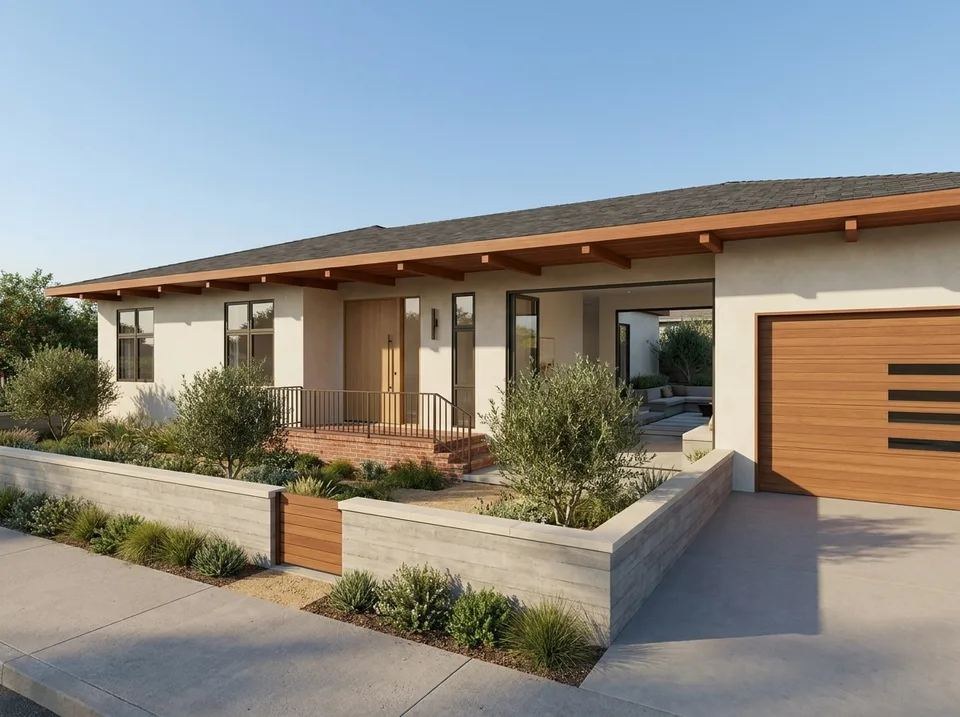 Ranch home with hillside views in Belwood, Los Gatos, California