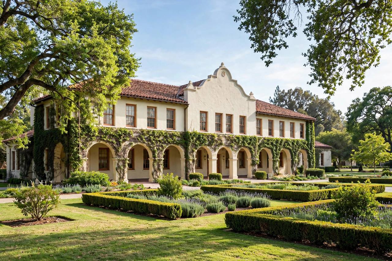 Historic school near Old Palo Alto