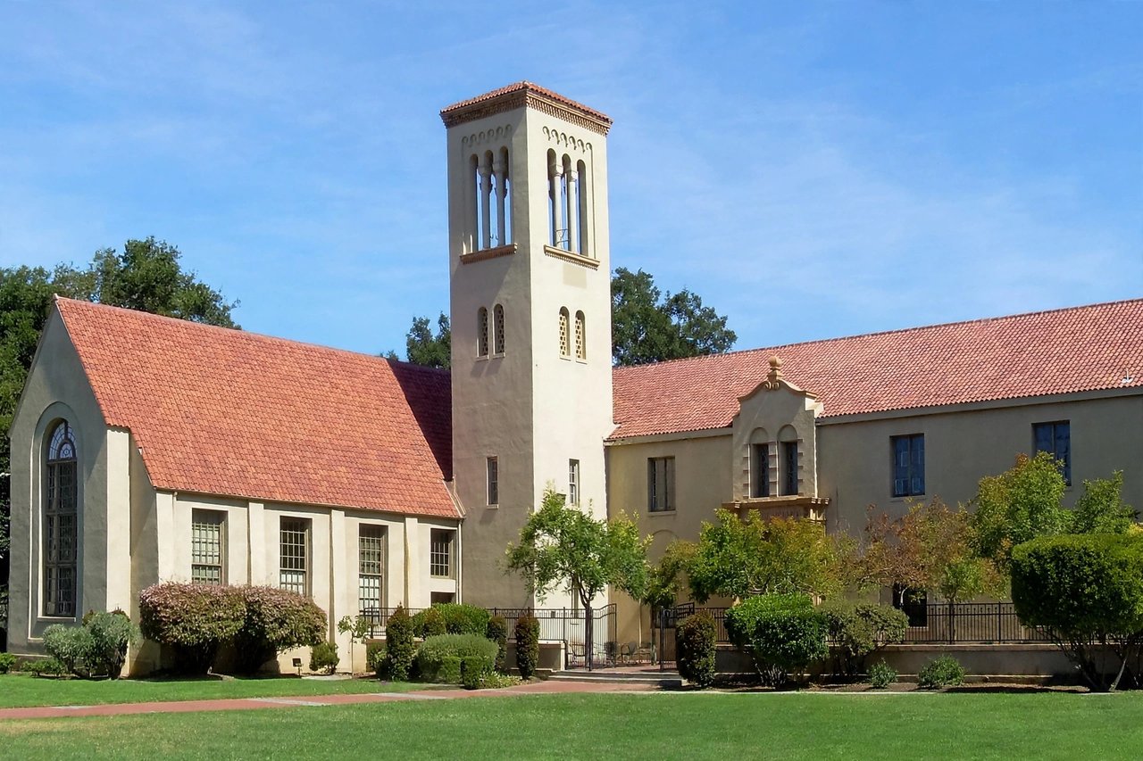 Palo Alto High School historic building, California