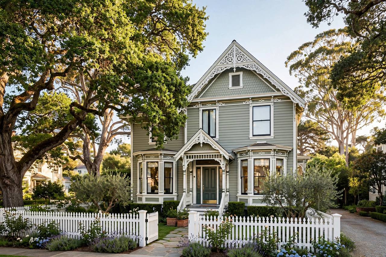 Colonial Revival home in Professorville, Palo Alto