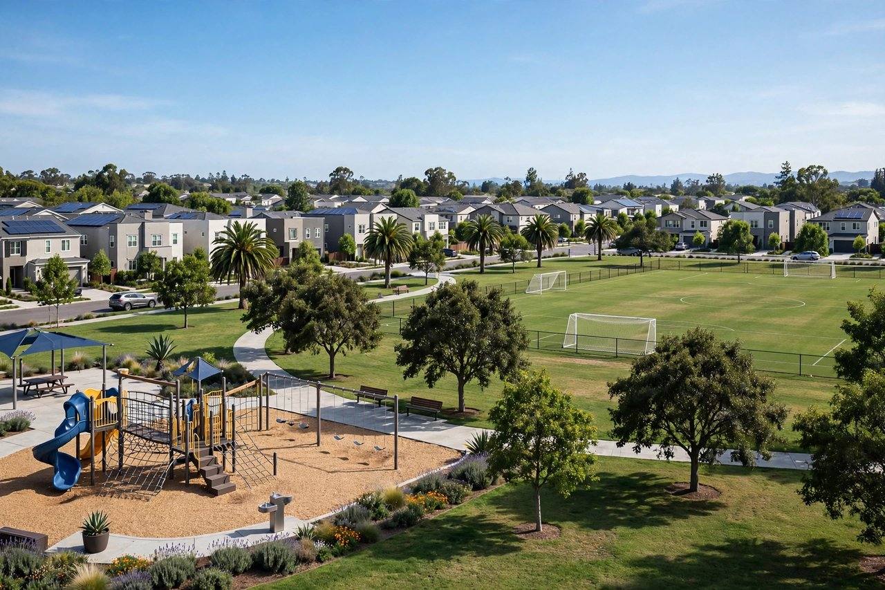 Rivermark community park, Santa Clara