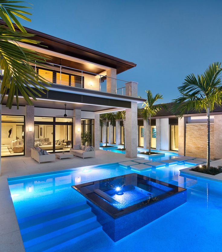 Luxury Silicon Valley home at twilight, professionally marketed