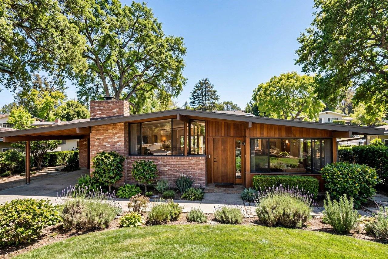 Mid-century ranch home in Willow Glen, San Jose