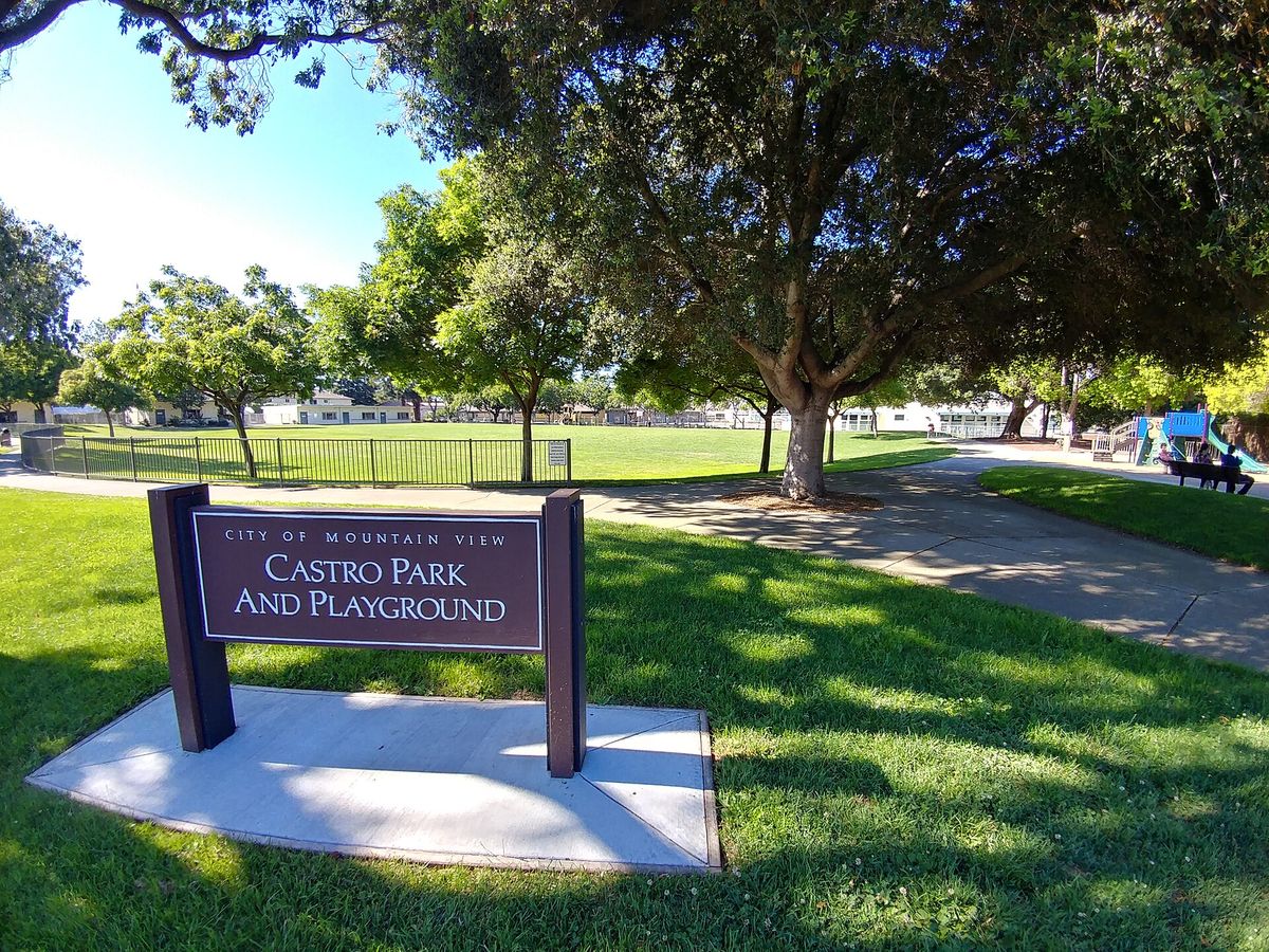 Children&rsquo;s playground at a neighborhood park